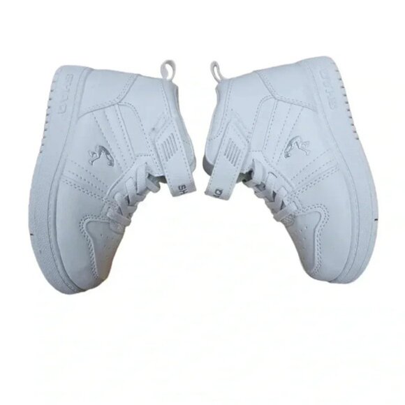 Shaq All White High Top Sneakers Size 9 - Picture 3 of 8